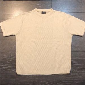 Vintage knitted short sleeve top